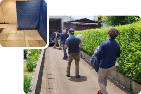どんな場所でもお任せ下さい。