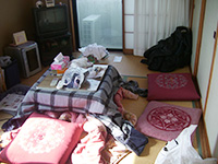 部屋の広さ:(3LDK) かたづけの例イメージ